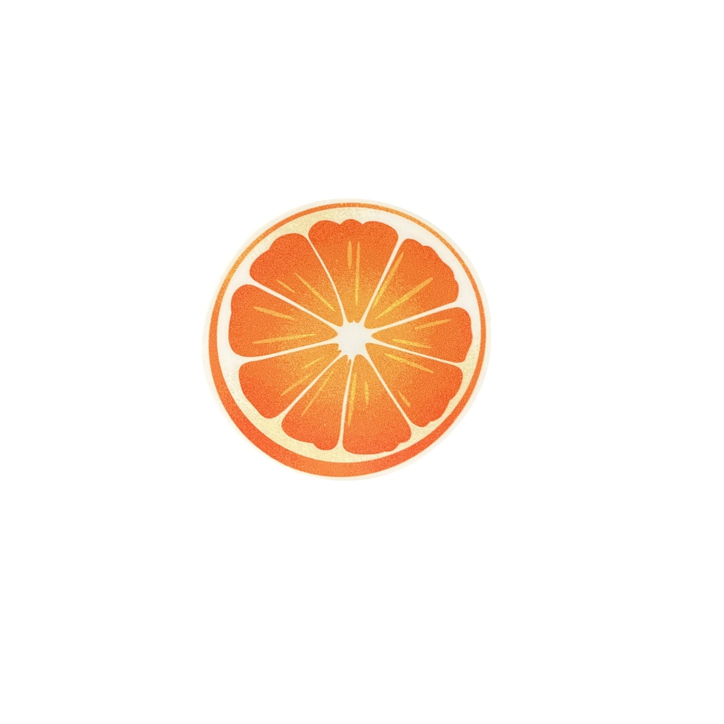 Orange Sticker