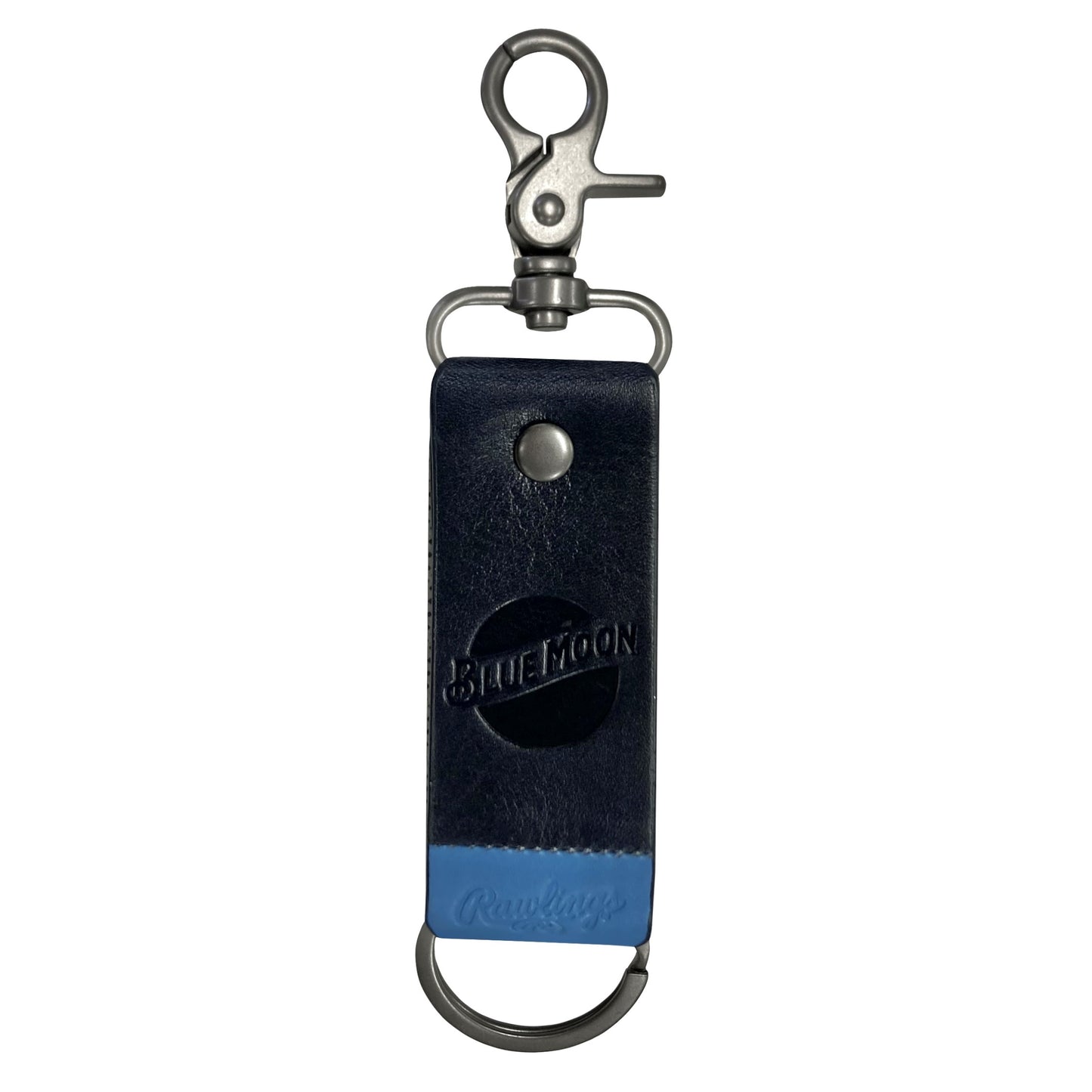 Blue Moon x Rawlings Leather Key Chain