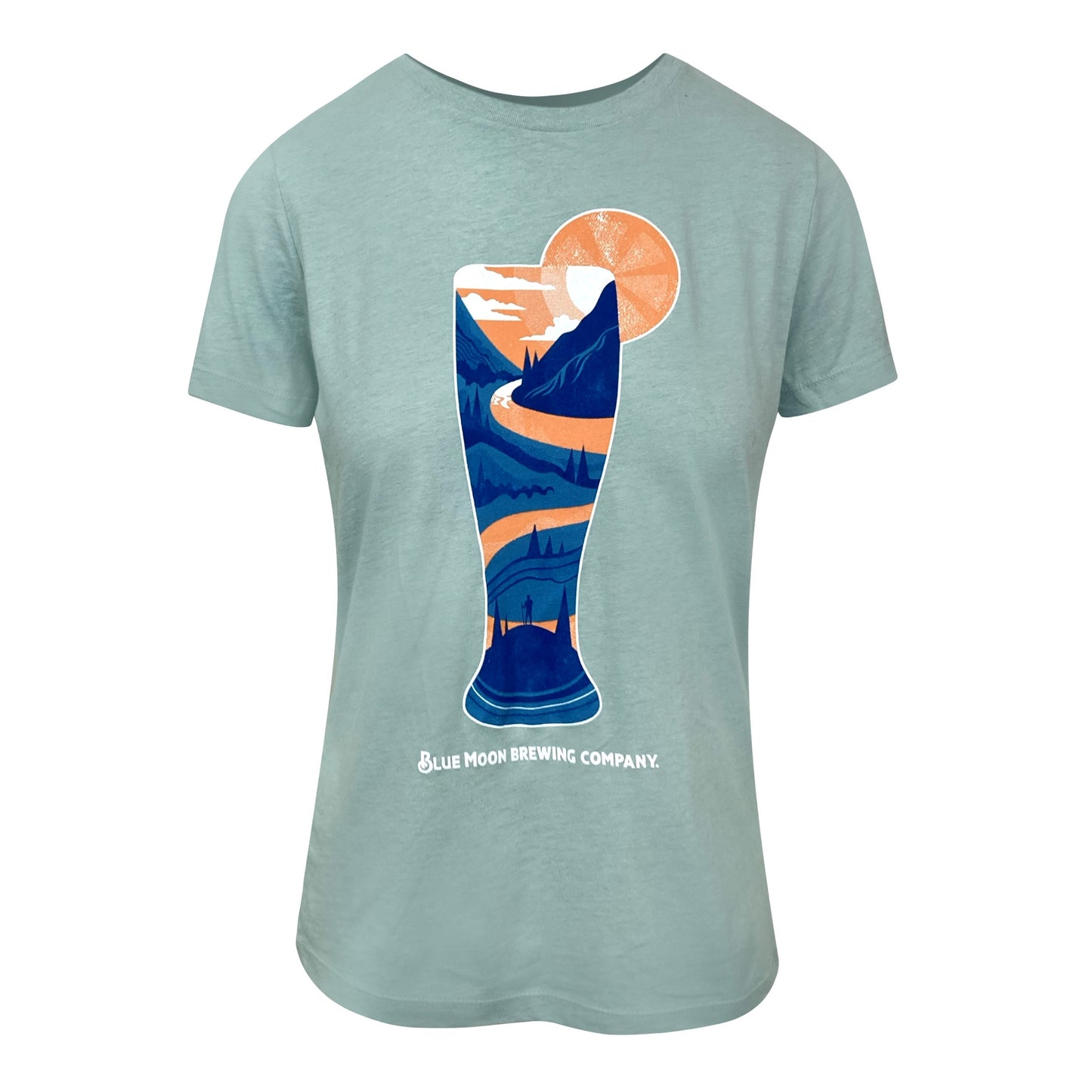 Relaxed Fit Ladies Pilsner Glass Tee