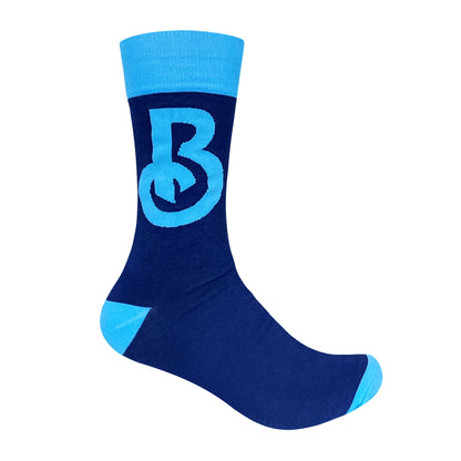 Navy Dress Socks